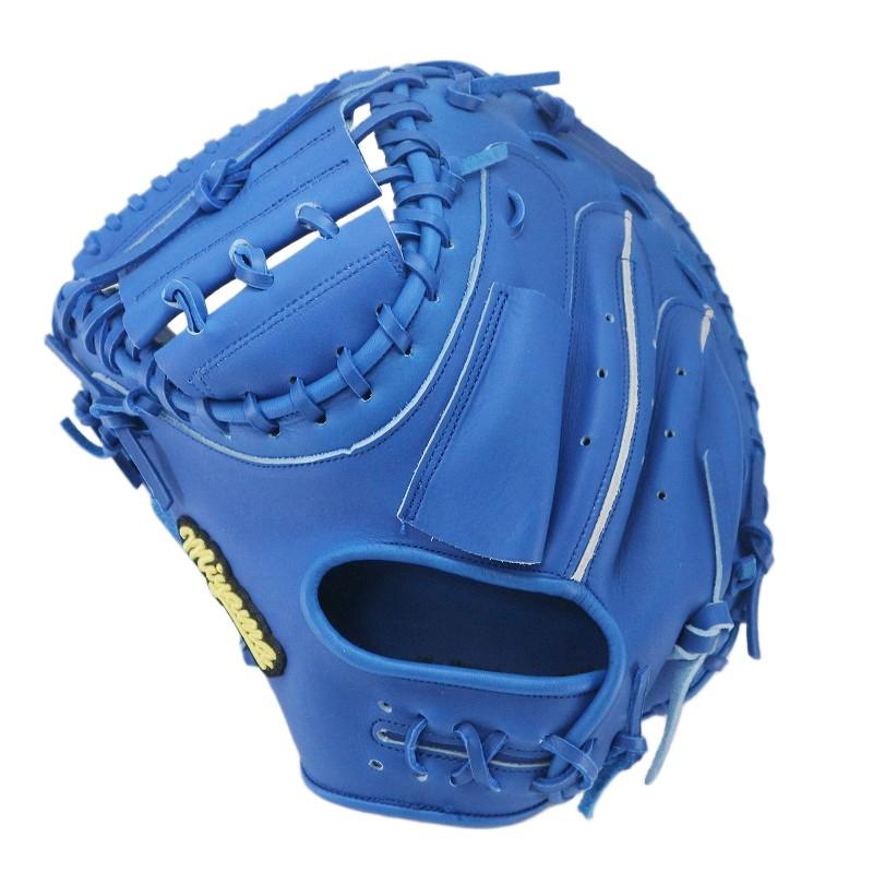 1101 ミヤマ 型抜群 極美品 即戦力 硬式兼軟式 外野手用グローブ 左