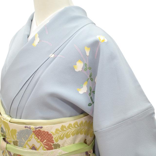 訪問着 着物 未使用 フォーマル 正絹 加賀友禅 宮野勇造 作 エニシダ