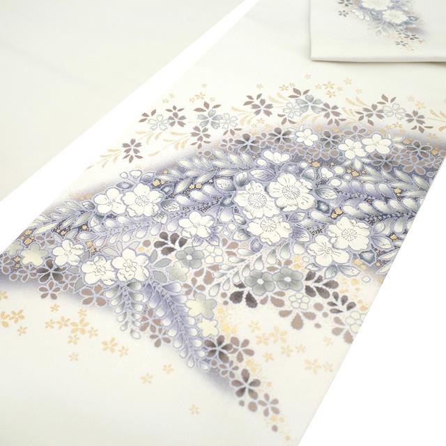 袋帯 未使用 フォーマル 正絹 桐屋 翠山工房 落款 十日町 辻が花 絞り