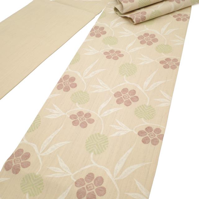 袋帯 リサイクル 京都 名門 西陣 勝山織物 かつやま 手織り 正絹 紬