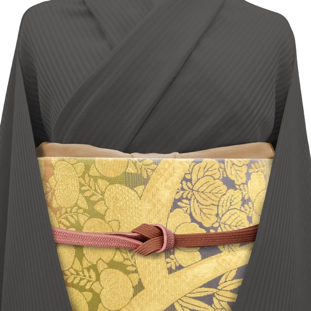 袋帯 リサイクル フォーマル 京都 西陣 全通 金華山織 正絹 金糸 多色