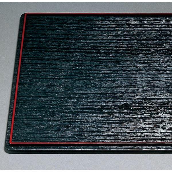 みよし漆器本舗 長角 両面 懐石盆 39cm 紀州塗り 尺3寸 39cm お盆