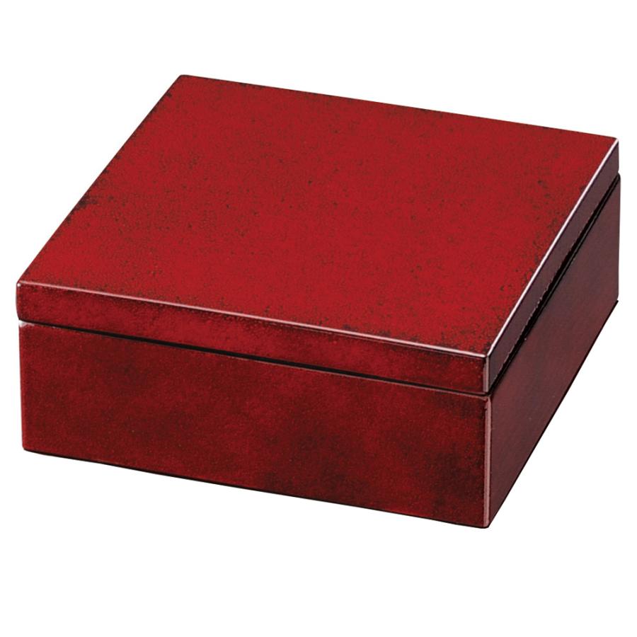 みよし漆器本舗 紀州塗り 4.5寸 一段 重箱 ななこ 運動会 大型 弁当箱