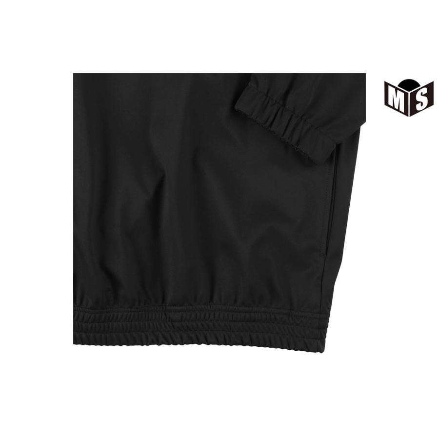 バスケ ウェア エゴザル EGOZARU Vネックウィンドジャケット ブラック