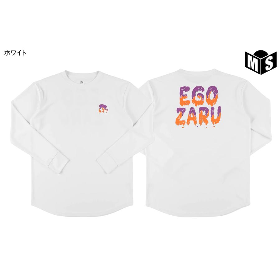 EGOZARU（エゴザル） クリーピーロゴ ロングスリーブTシャツ