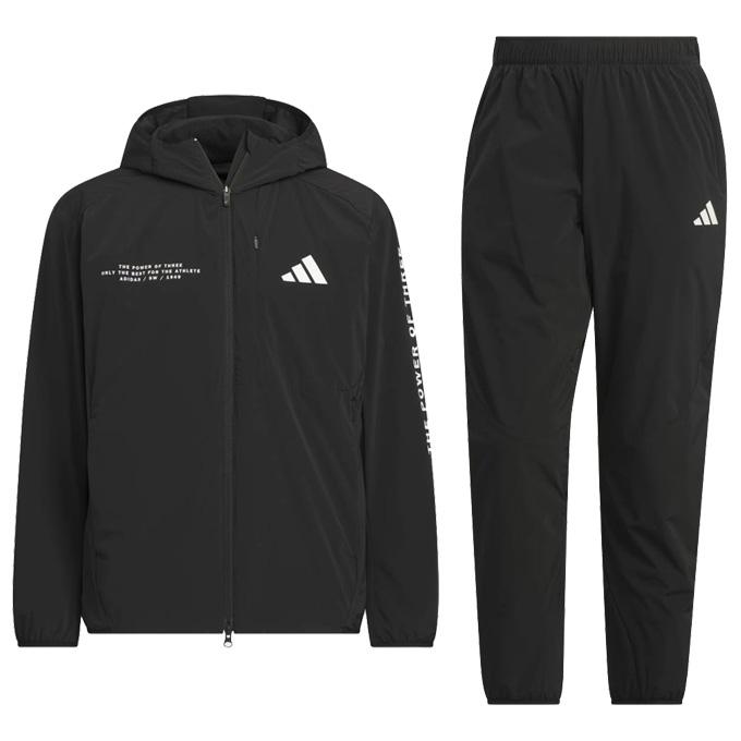 adidas（アディダス） ADPT ウーブン フルジップパーカー パンツ 上下