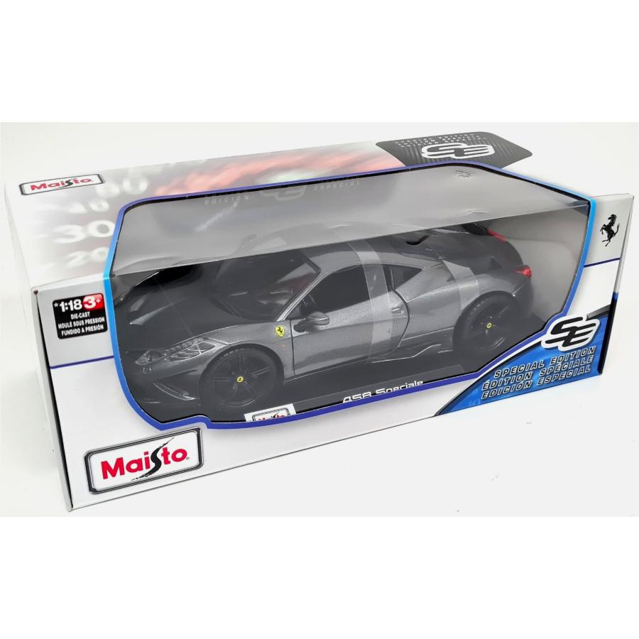 マイスト ミニカー Ferrari 458 Speciale Black 1/18 Maisto