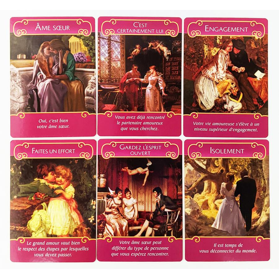 ロマンスエンジェル オラクル [正規品] 金縁 ドリーン バーチュー 占い