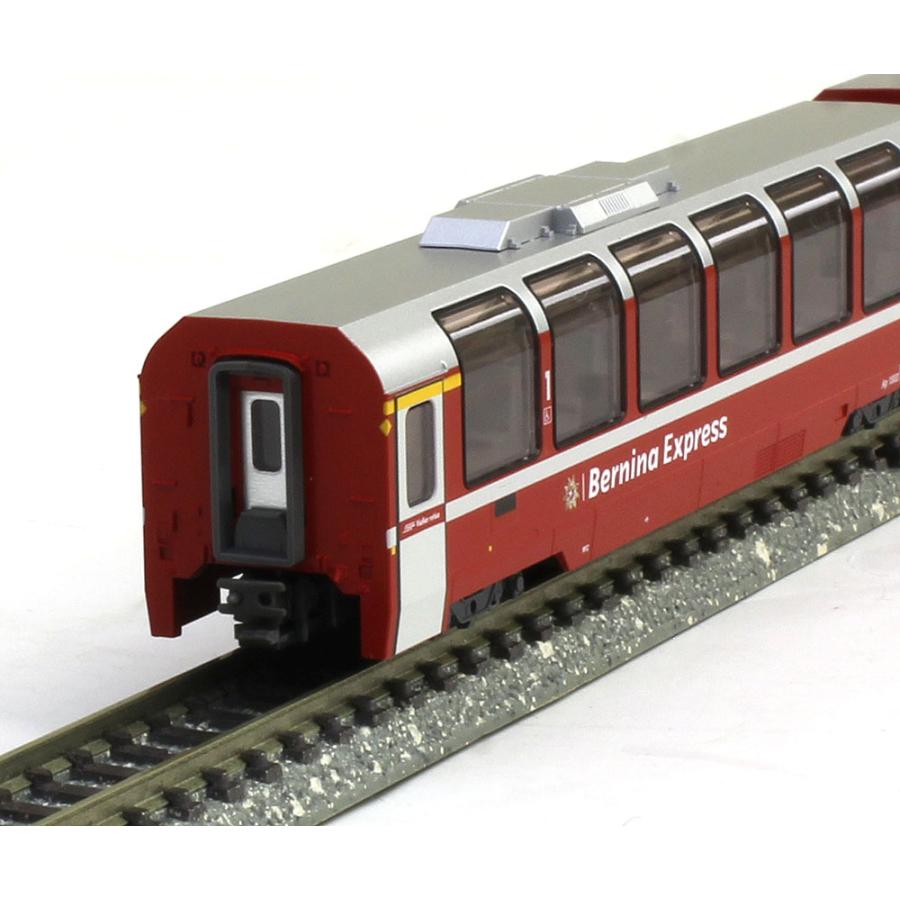 カトー（KATO） レーティッシュ鉄道 ベルニナ急行(新ロゴ) 増結セット