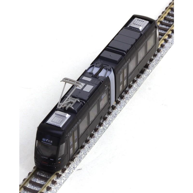 富山市内電車環状線（セントラム） ブラック・デ9003 【トミーテック