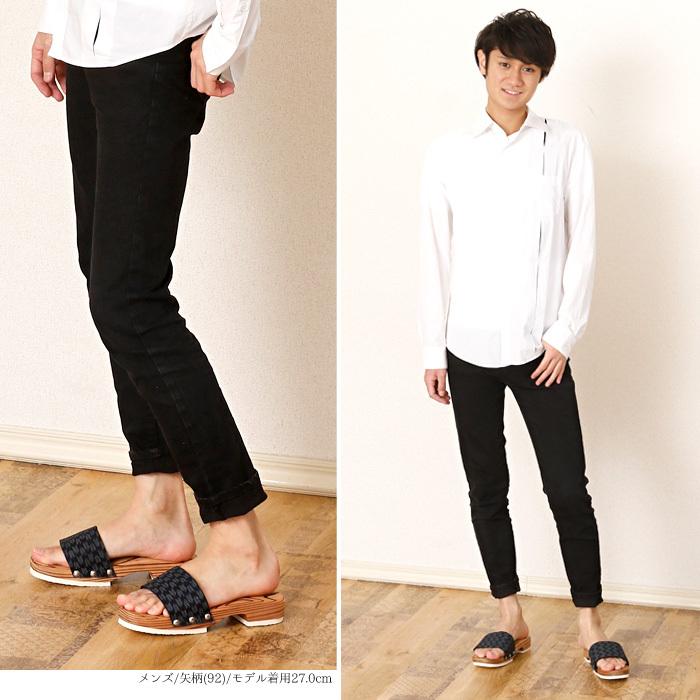 日田下駄 健康サンダル 下駄 日本製 杉 メンズ レディース 杉素焼き 竹