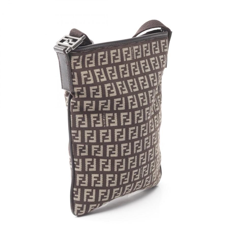 FENDI（フェンディ） ズッキーノ ブランドオフ キャンバス ショルダー