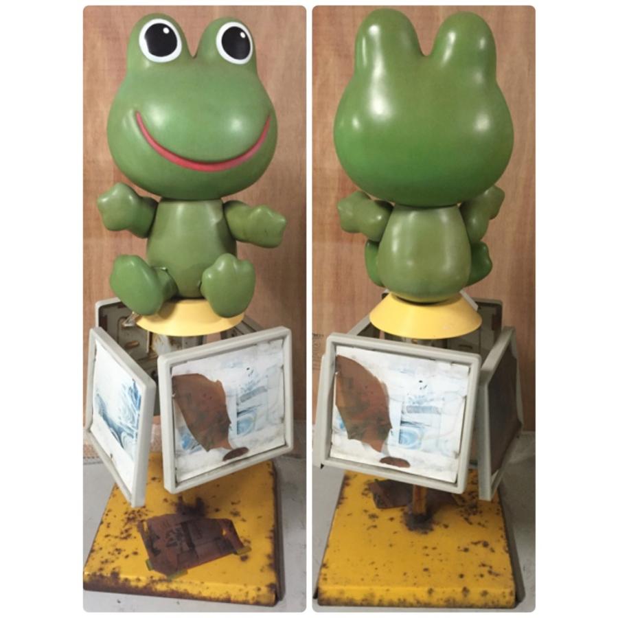 コーワ ケロちゃん 2代目店頭カエル ディスプレイ品 : アンティーク
