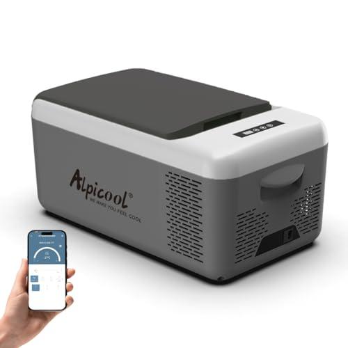 Alpicool ポータブル冷蔵庫 車載冷蔵庫 車載冷蔵冷凍庫 18L 18リットル