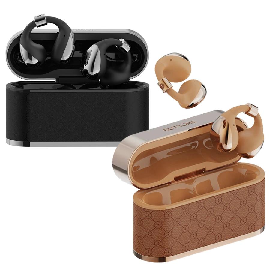 BUTTONS オープンイヤー ワイヤレス イヤホン CLIP (全2色) イヤカフ型