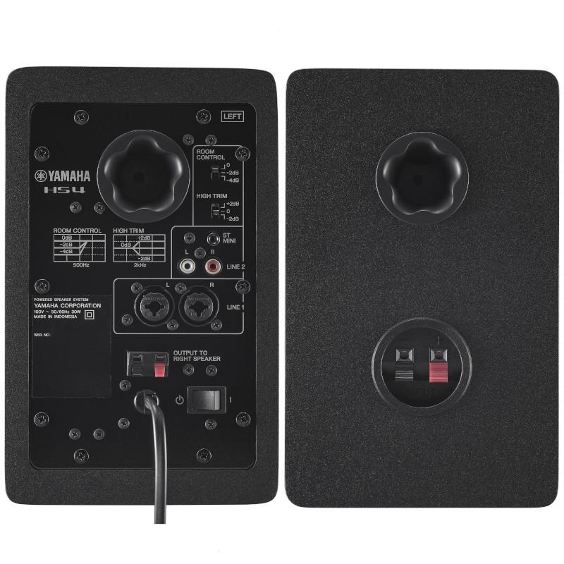 パワード スピーカー スタジオ モニター YAMAHA ヤマハ HS4B ブラック