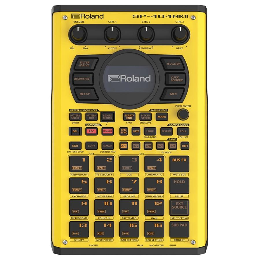 Roland ローランド サンプラー SP-404MK2-Y イエロー 限定200台 : 三木