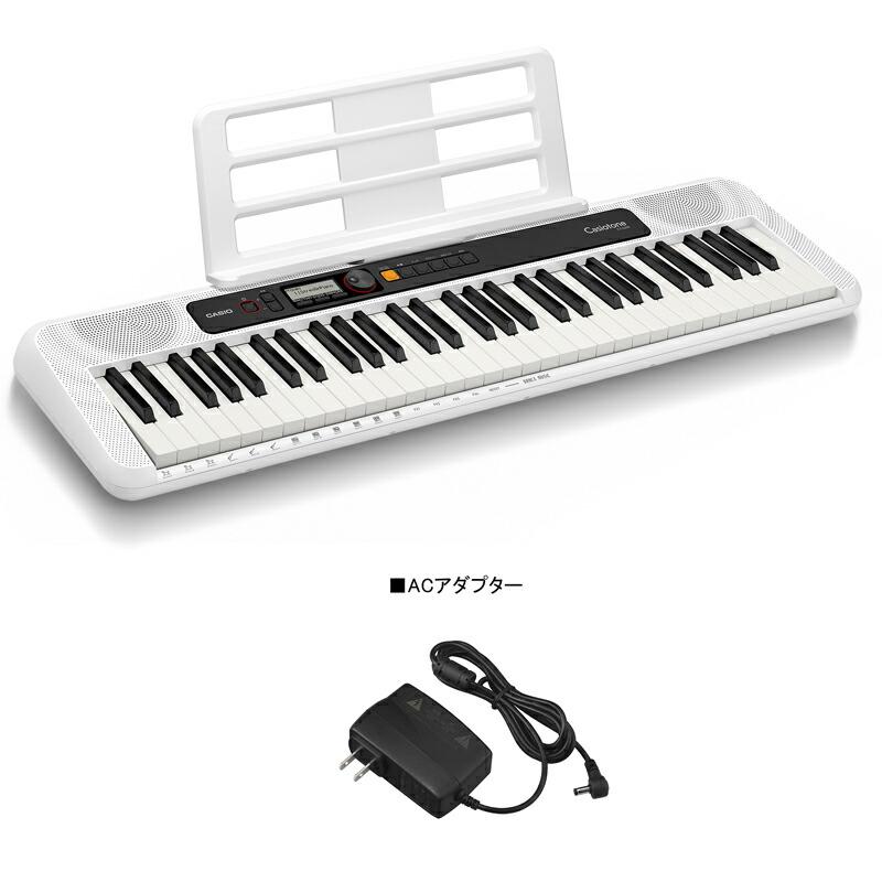 CASIO（カシオ） CASIO CT-S200WE Casiotone キーボード ホワイト 61