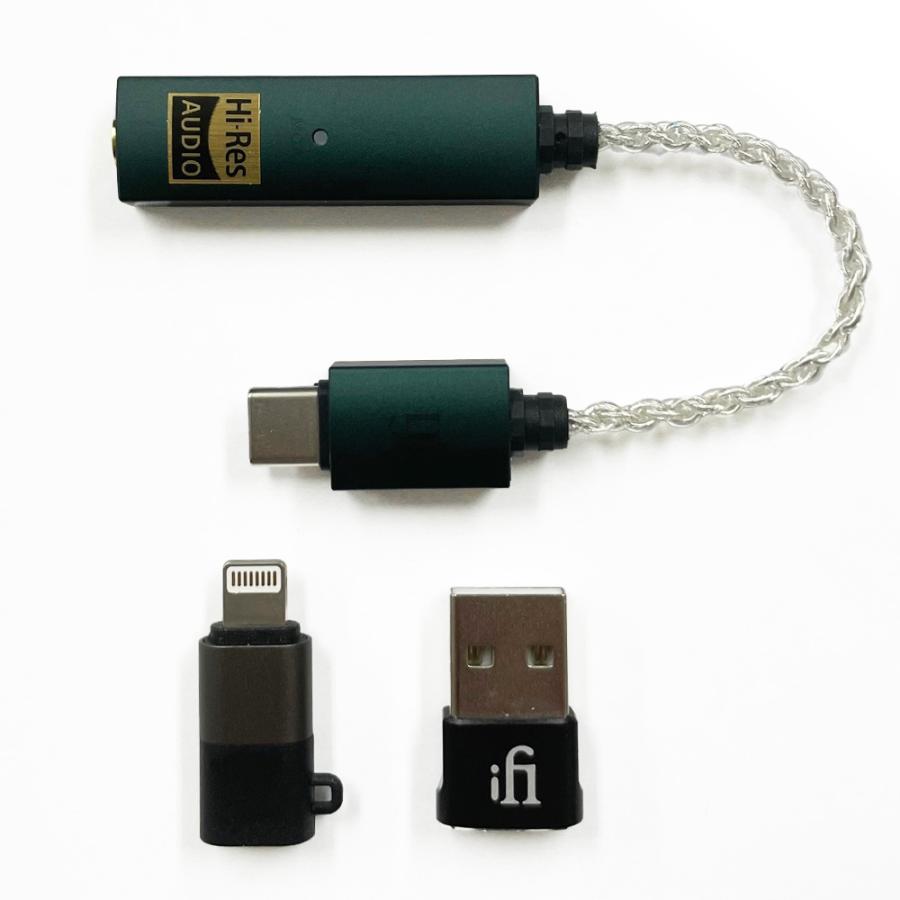 iFi-Audio GO link ヘッドホンアンプ スティック型 DAC アンプ タイプC