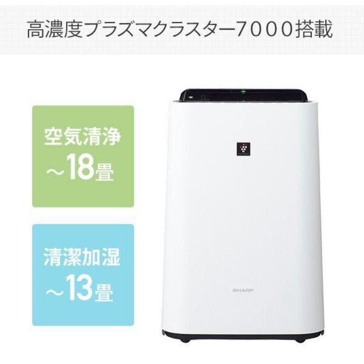 プラズマクラスター シャープ 加湿空気清浄機 KC-40TH4-W（ホワイト系