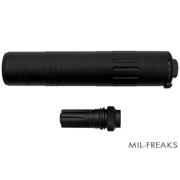 Airsoft Artisan AACタイプ M4-2000 サプレッサー + Blackout 51T