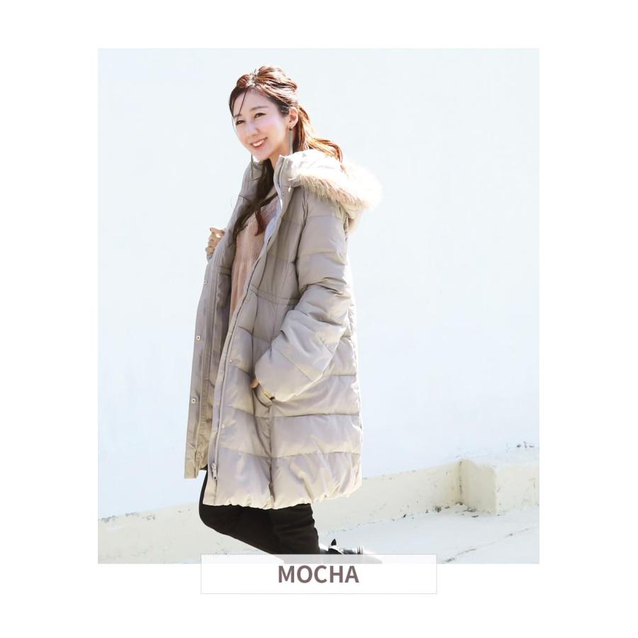 Milk tea（ミルクティー） ママコート 産前産後対応 軽くて暖か