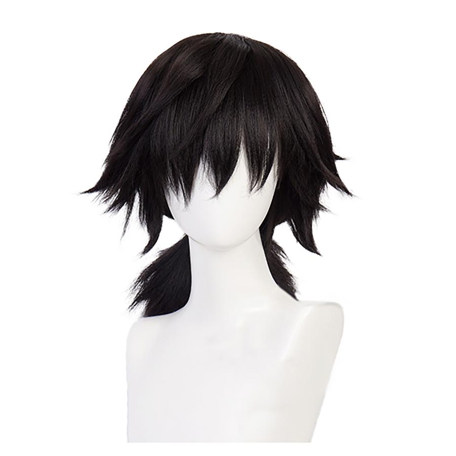 鬼滅の刃 冨岡義勇 ウィッグと羽織のみのセット コスプレ とみおかぎ