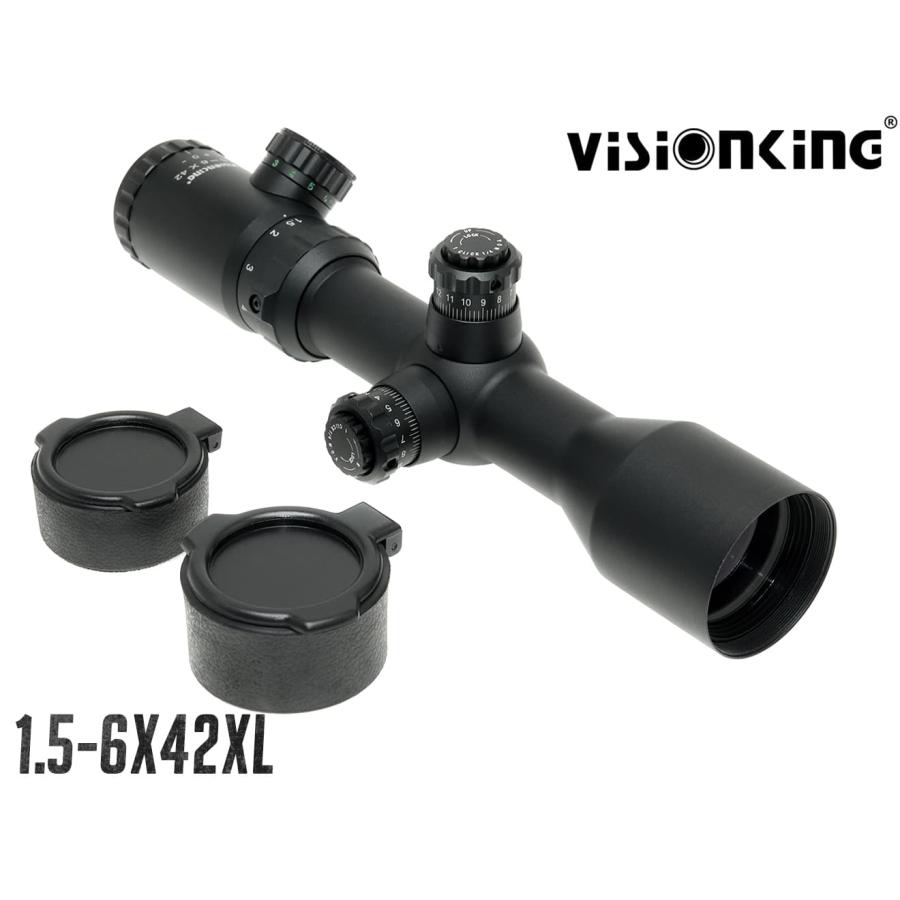 VSK-SCP-0006 VISION KING 1.5-6x42XL ショートズームスコープ w