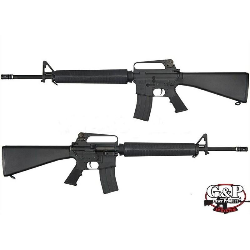 G&P COLT M16A2 電動ガン BK GP291 : ミリタリーブラッドタクティカル
