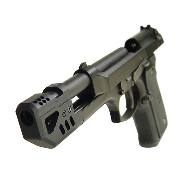 ライラクス NINE BALL マルイ M92F コンペンセイター/セミロング Type