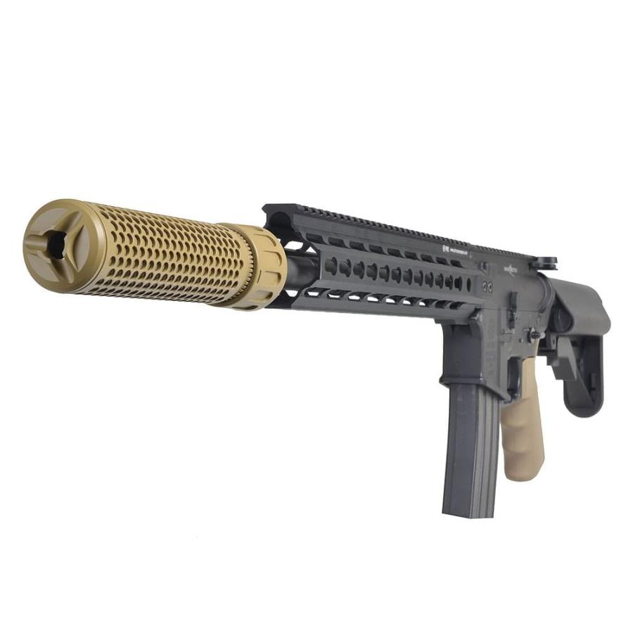 MAD-KA-004 MADBULL KAC QDC CQB Airsoft ダミーサプレッサー TAN 14mm