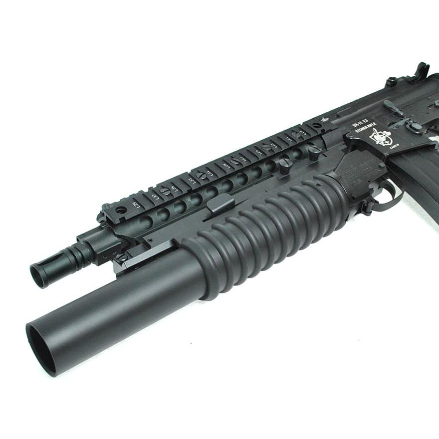 H6205B ICS M203 グレネードランチャー w/40mmスラグモスカート/BK