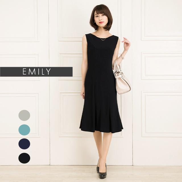 mimigrant ワンピース レディース ノースリーブ 春夏秋 エミリー 無地