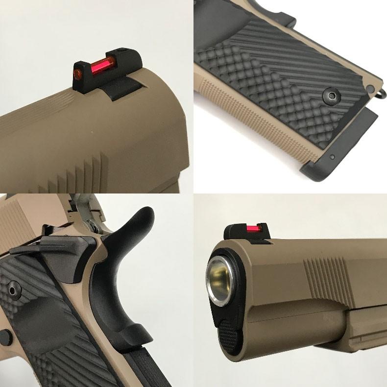 CARBON8 カーボネイト M45 DOC CO2 ブローバックガスガン デザート