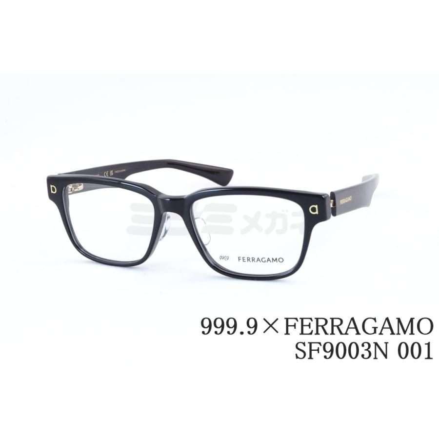 999.9（フォーナインズ） 999.9×Ferragamo メガネ コラボ SF9003N 001