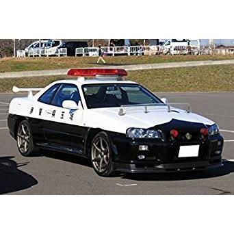 フジミ模型 1/24 ID87 ニッサン スカイライン R34 GT-R パトカー