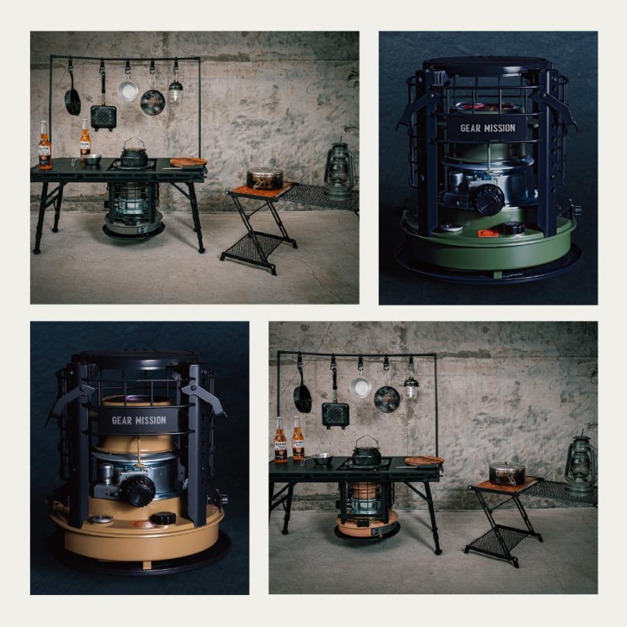 TOYOTOMI（トヨトミ） ギアミッション 石油コンロ K3-GM1 オリーブ