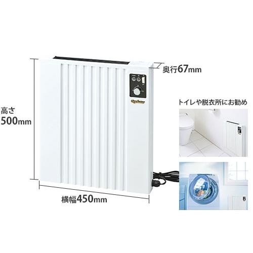 TOYOTOMI（トヨトミ） 壁掛け電気パネルヒーター EL-500P(W) (ホワイト