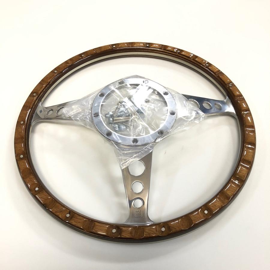 モトリタMK3ウッドステアリング・13インチ ディッシュ : ミニマルヤマ