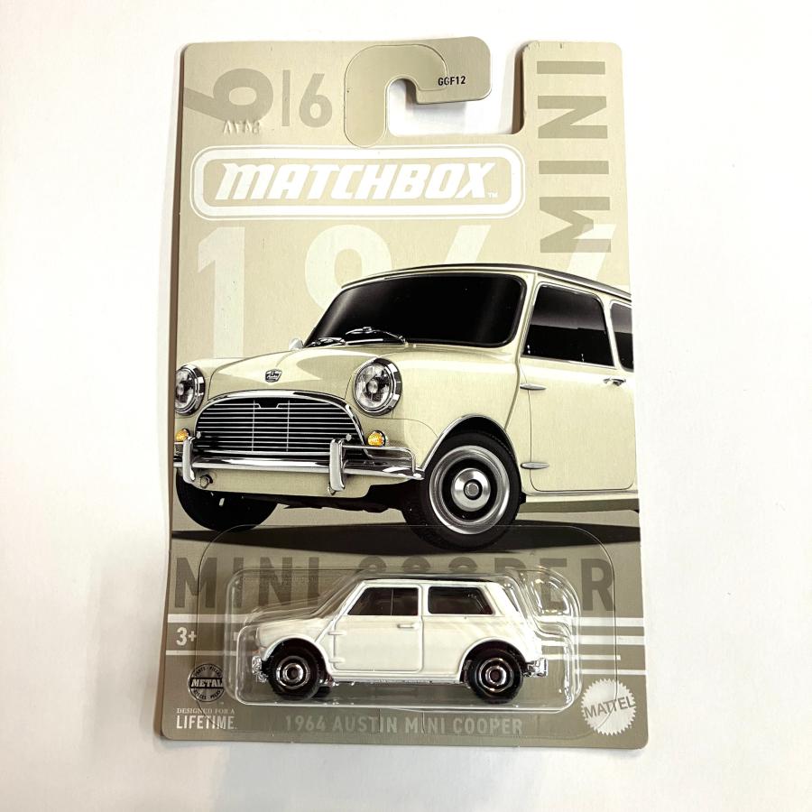 新品 現品 マッチボックス 1964 AUSTIN MINI COOPER ミニカー ホワイト