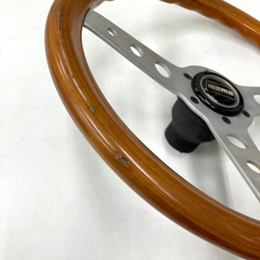 中古 MOMO モモボス用 ウッドステアリング : ミニマルヤマ - 通販