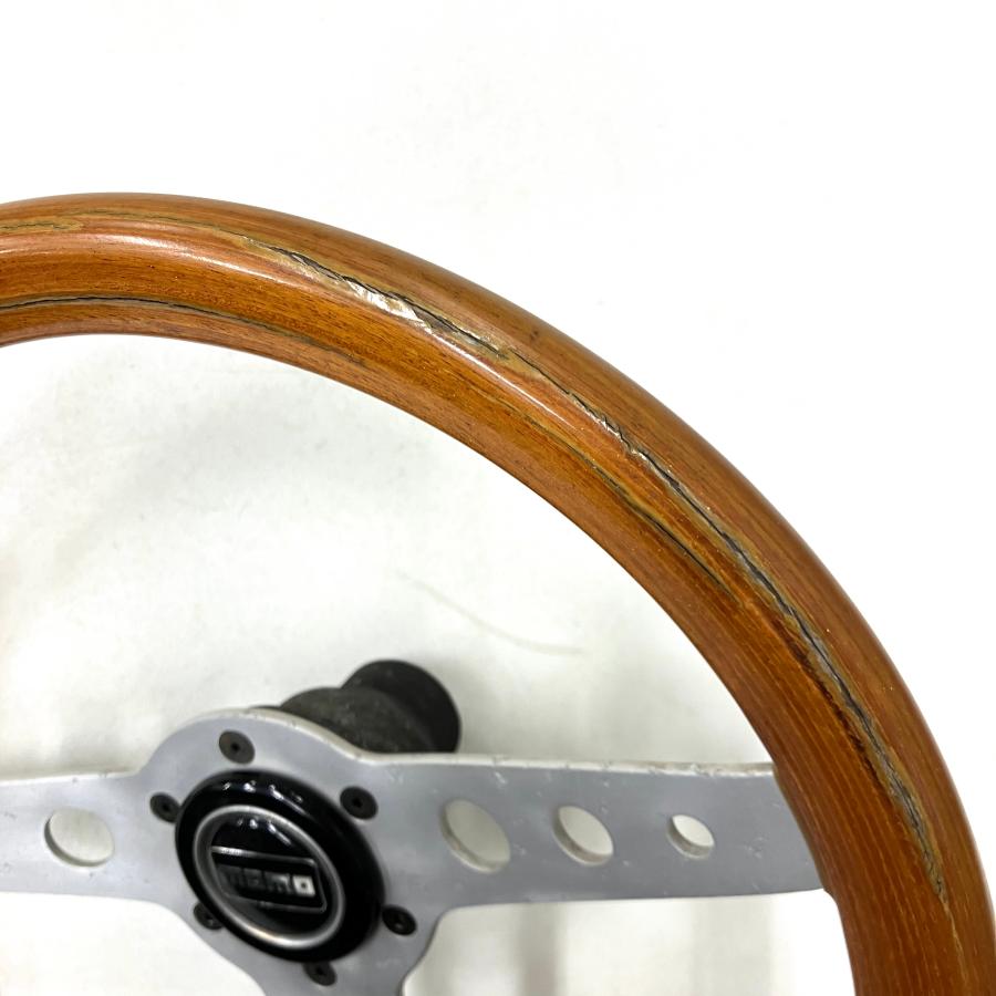 イギリス製当時物ステアリング中古品 momoボス48スプラインローバー