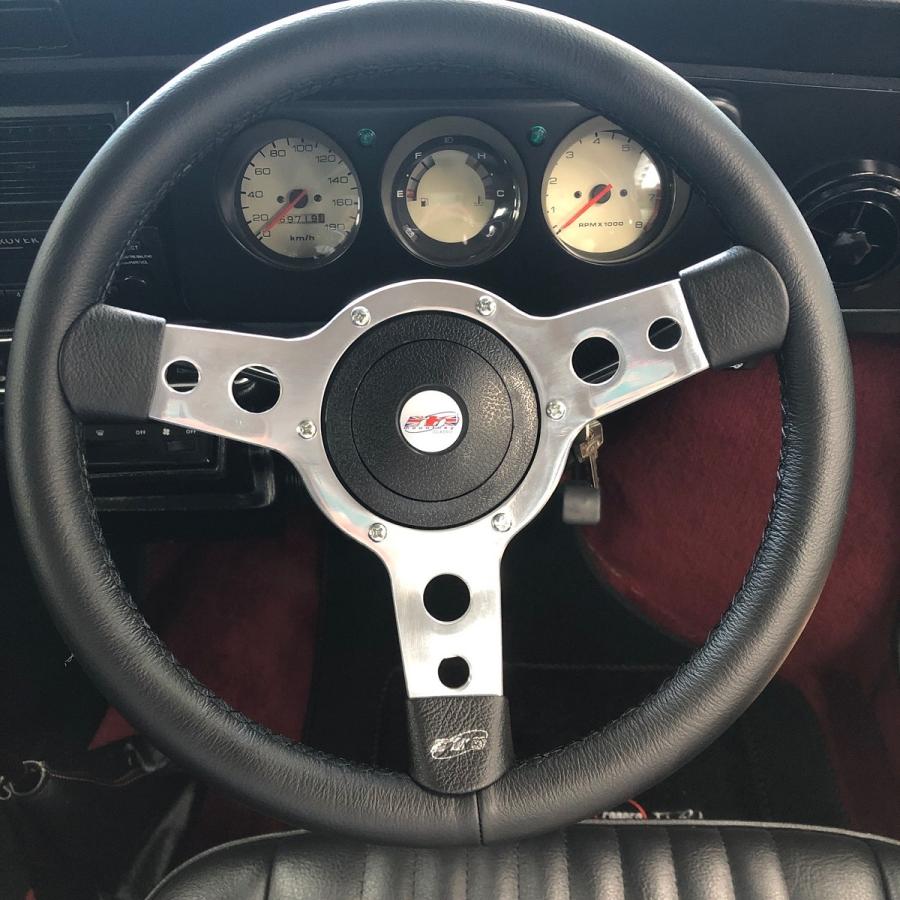 現品 マウントニーレザーステアリング・13インチディッシュポリッシュ