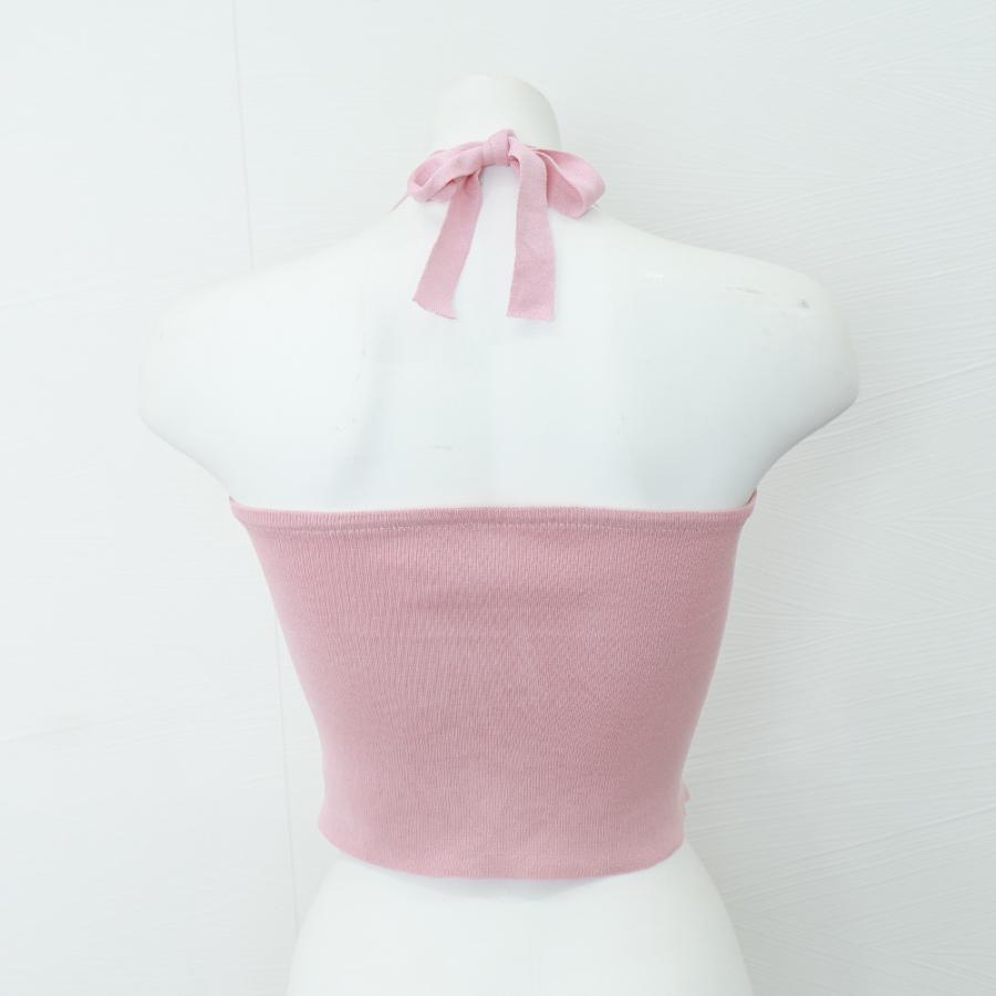 miniministore（ミニミニストア） ホルターネック キャミソール ニット