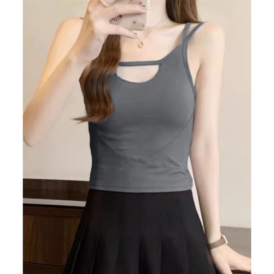 miniministore（ミニミニストア） カップ付きキャミソールセクシー胸元