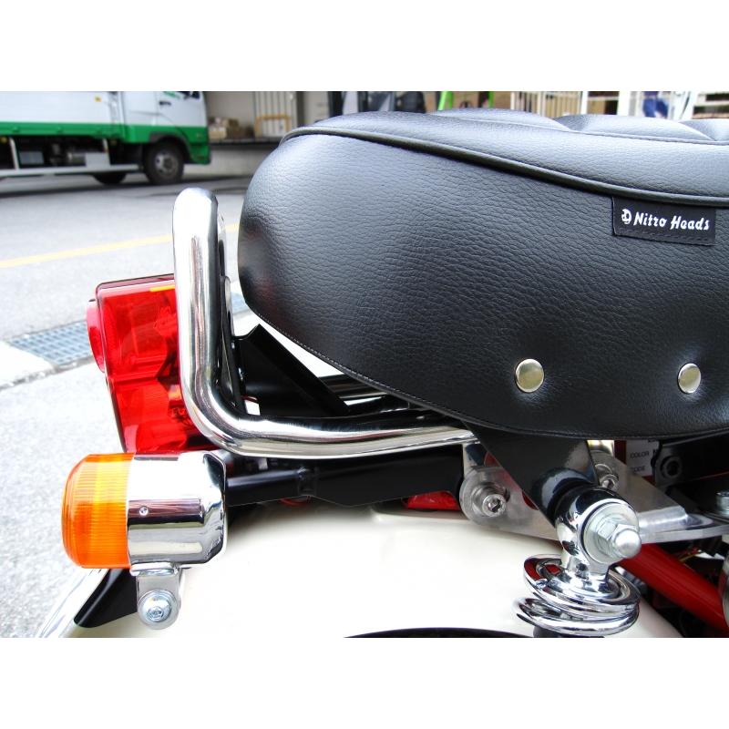 ステンレス製4Lモンキーテールランプ用グラブバー : ミニモト公式