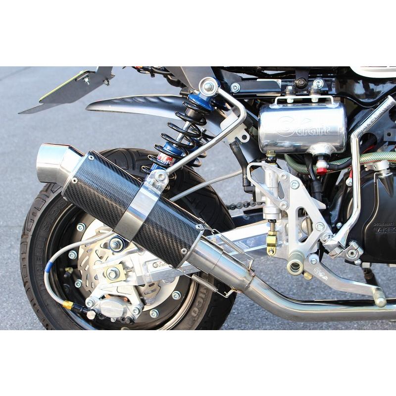 モンキーZ50Jストリートベーシックマフラーカーボン : ミニモト公式