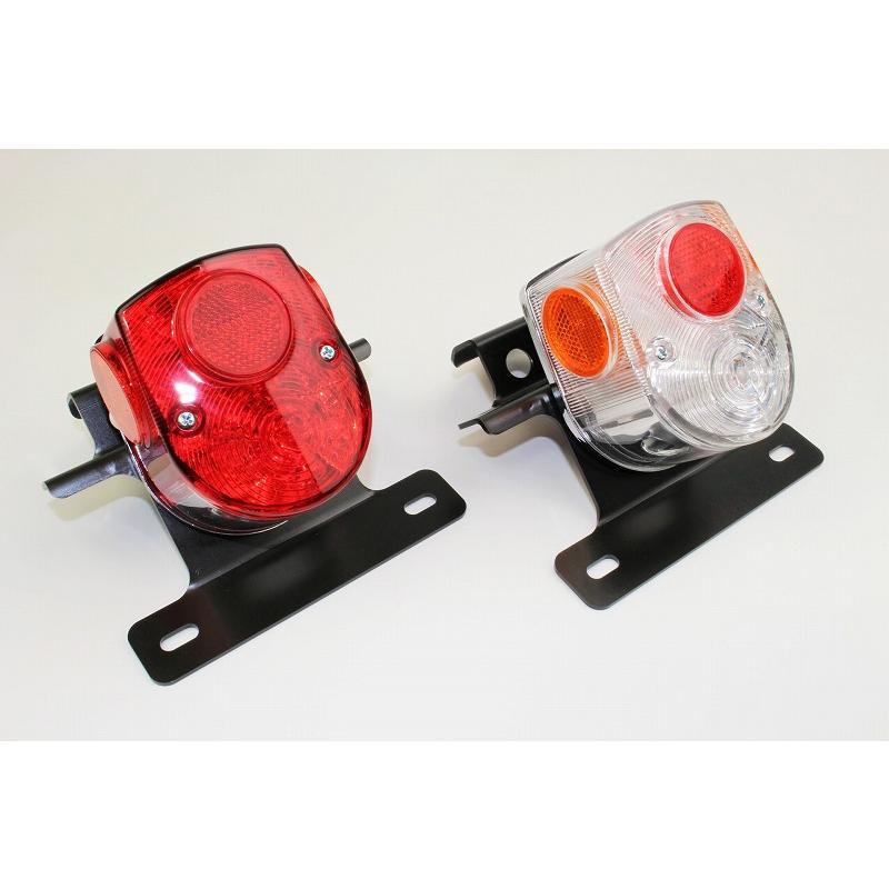 モンキークラシックテールランプキットLEDレッド/リフレクター