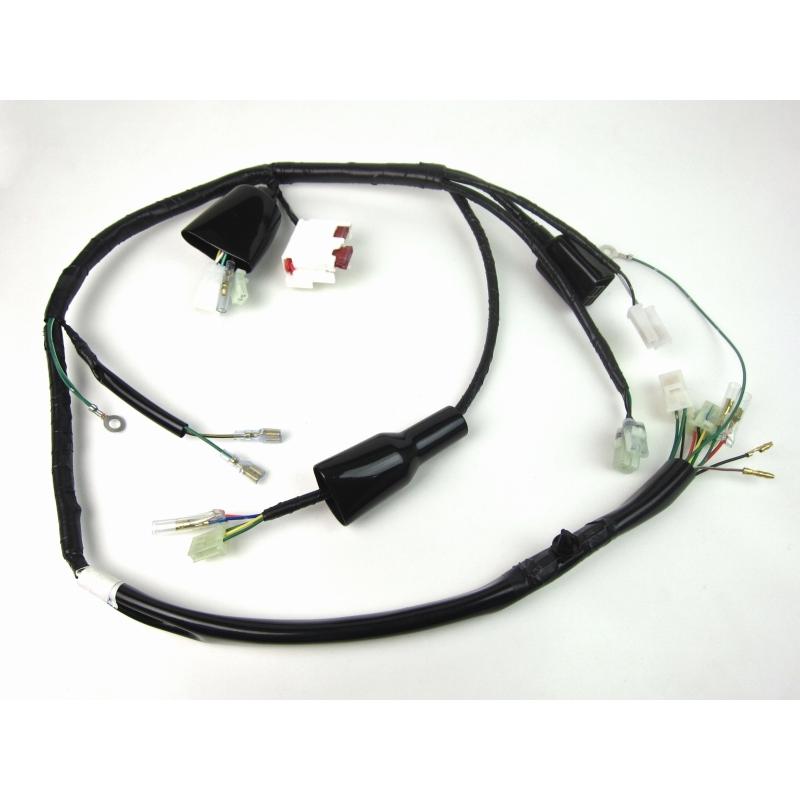 ホンダ12Vモンキー用メインハーネス(純正バッテリー対応) : ミニモト