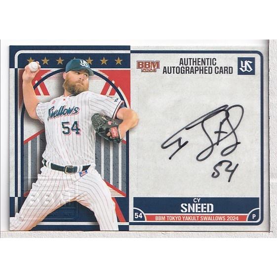24BBM ヤクルトスワローズ サイスニード 直筆サインカード 80枚限定